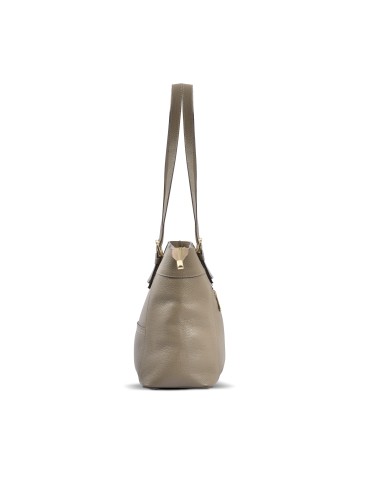 Vonaju Beige Timeless Leather Bag